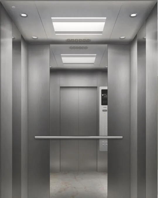 Hospital Elevators Engineered for Patient Safety & Hygiene cabin finish