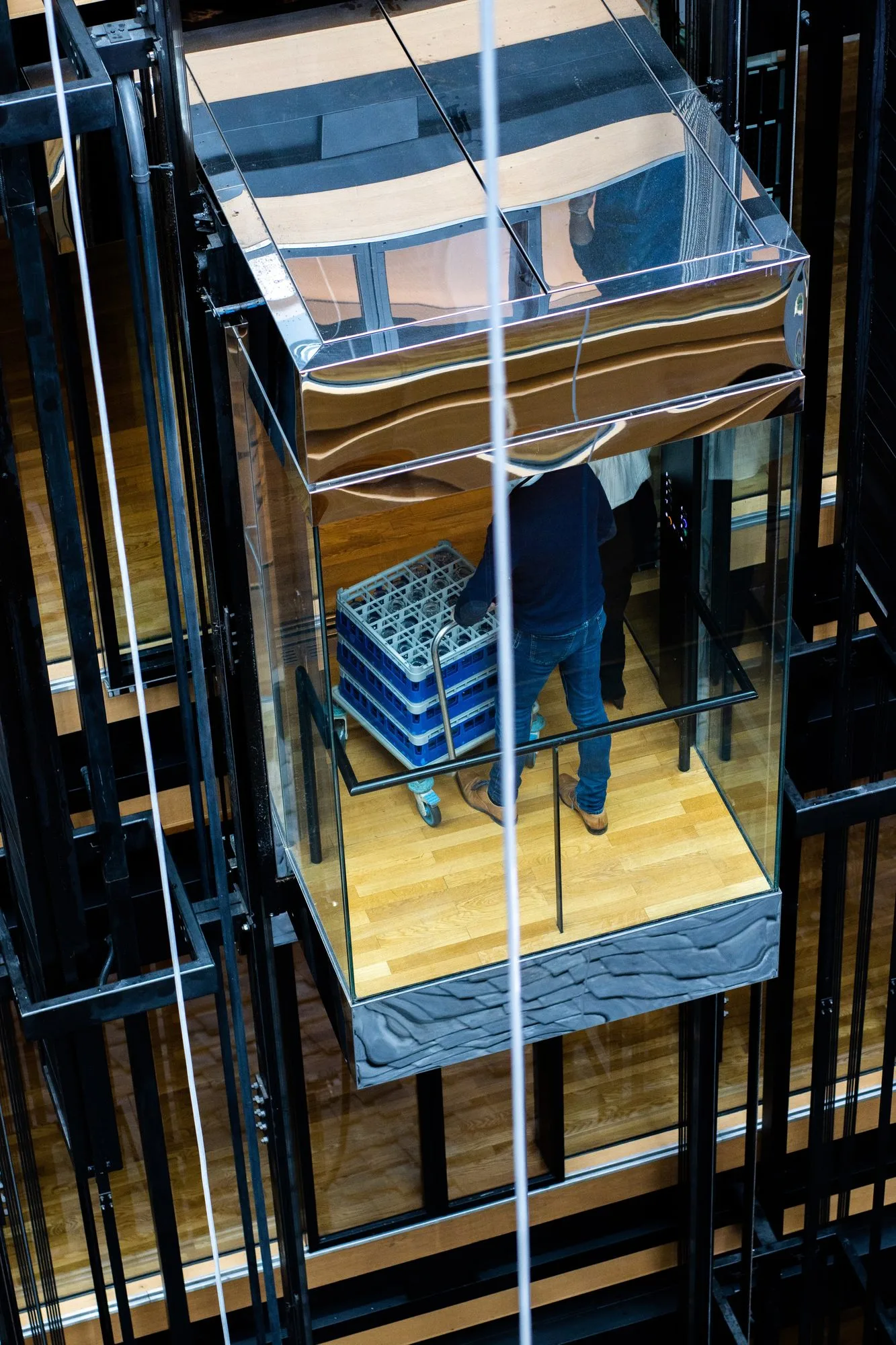 Capsule & Panoramic Glass Elevators for Premium Architecture interior and door finish