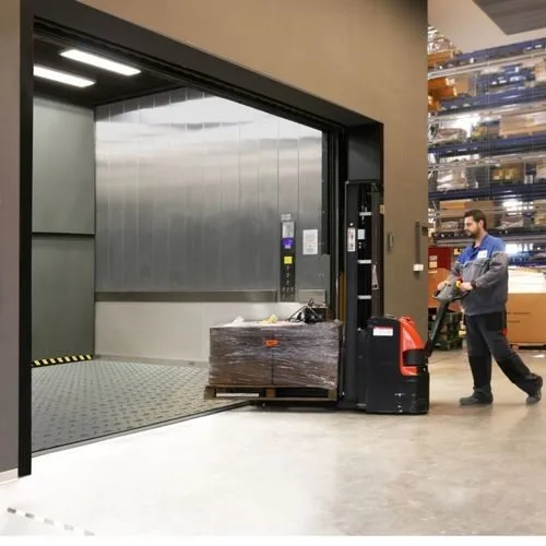 Freight & Goods Elevators for Industrial & Infrastructure Use cabin finish