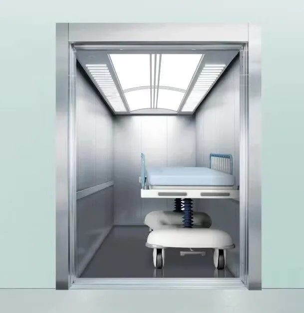 Hospital Elevators Engineered for Patient Safety & Hygiene interior and door finish